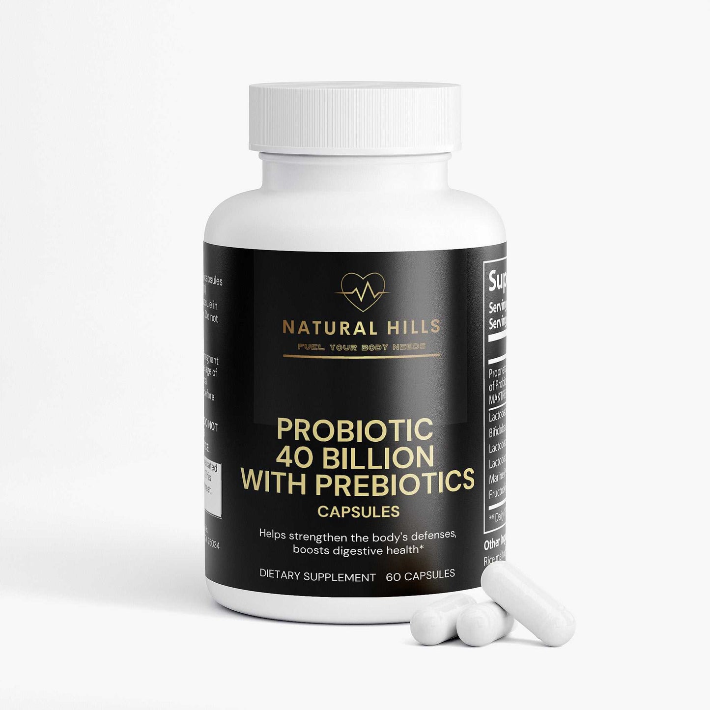 Probiotic 40 Billion with Prebiotics