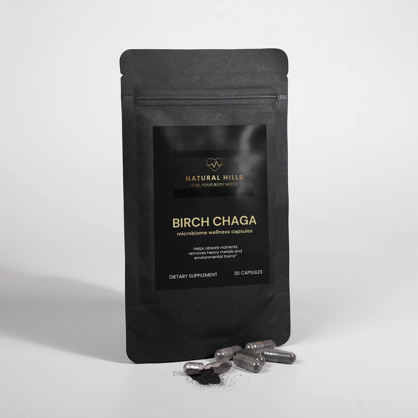 Birch Chaga Microbiome Wellness Capsules
