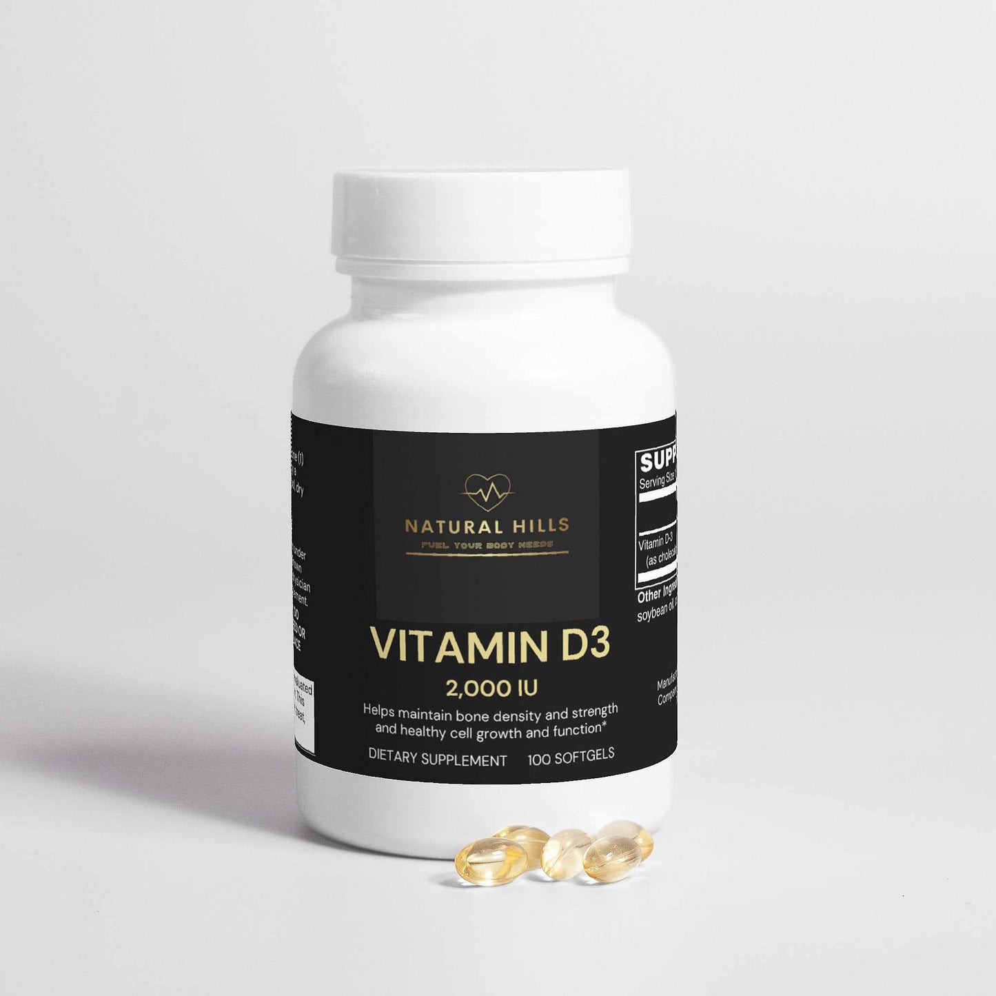 Vitamin D3 2,000 IU