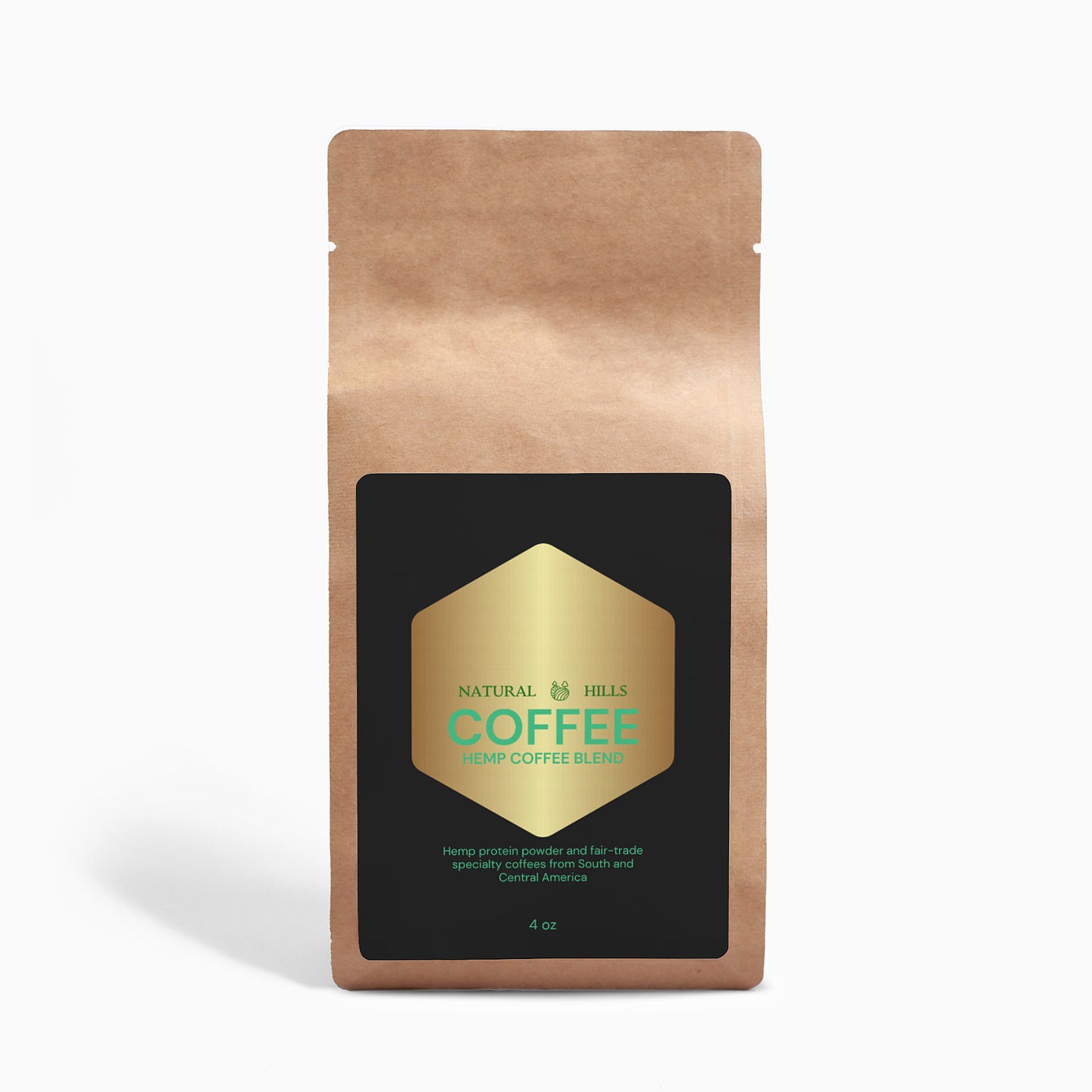 Hemp Coffee Blend - Medium Roast 4oz