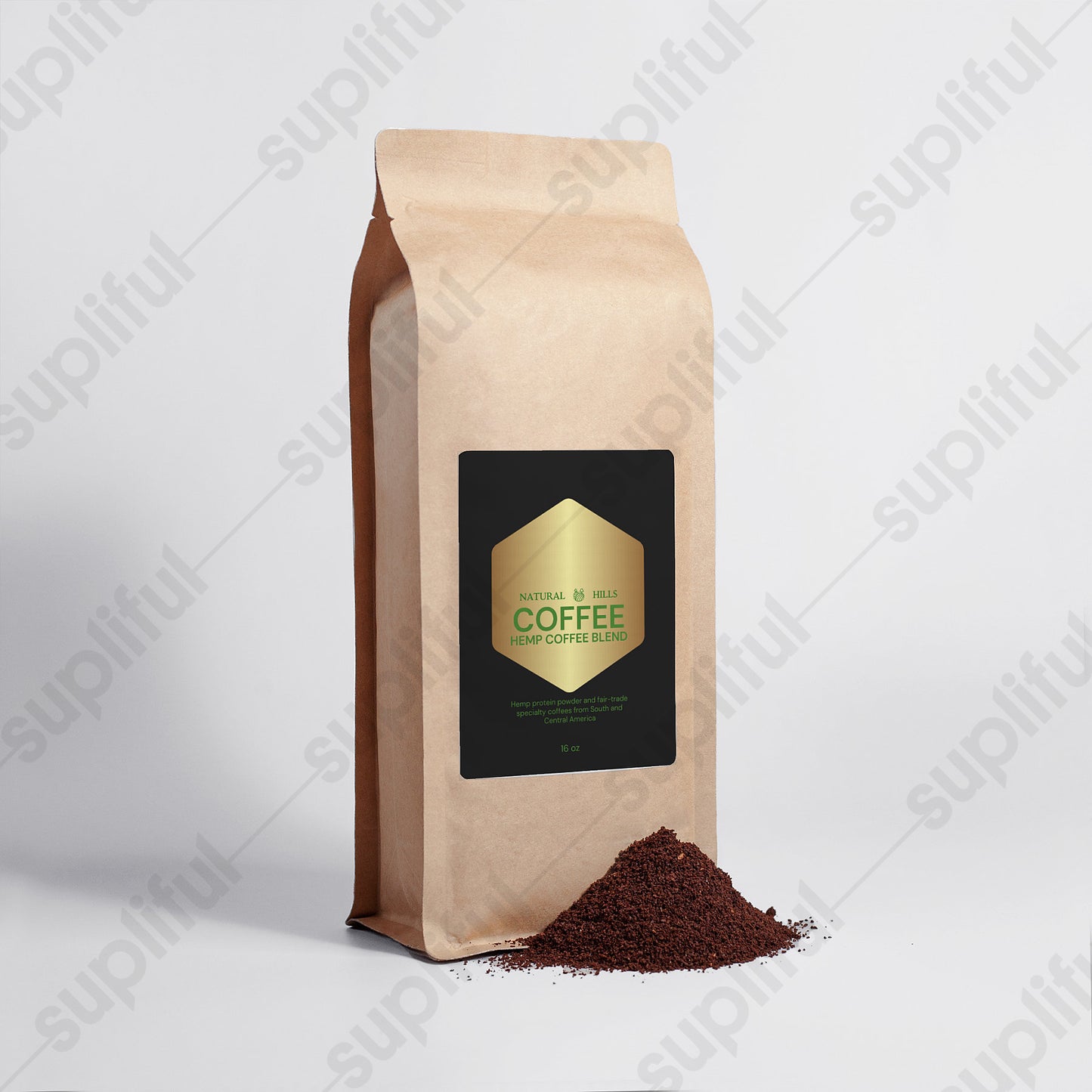 Hemp Coffee Blend - Medium Roast 16oz