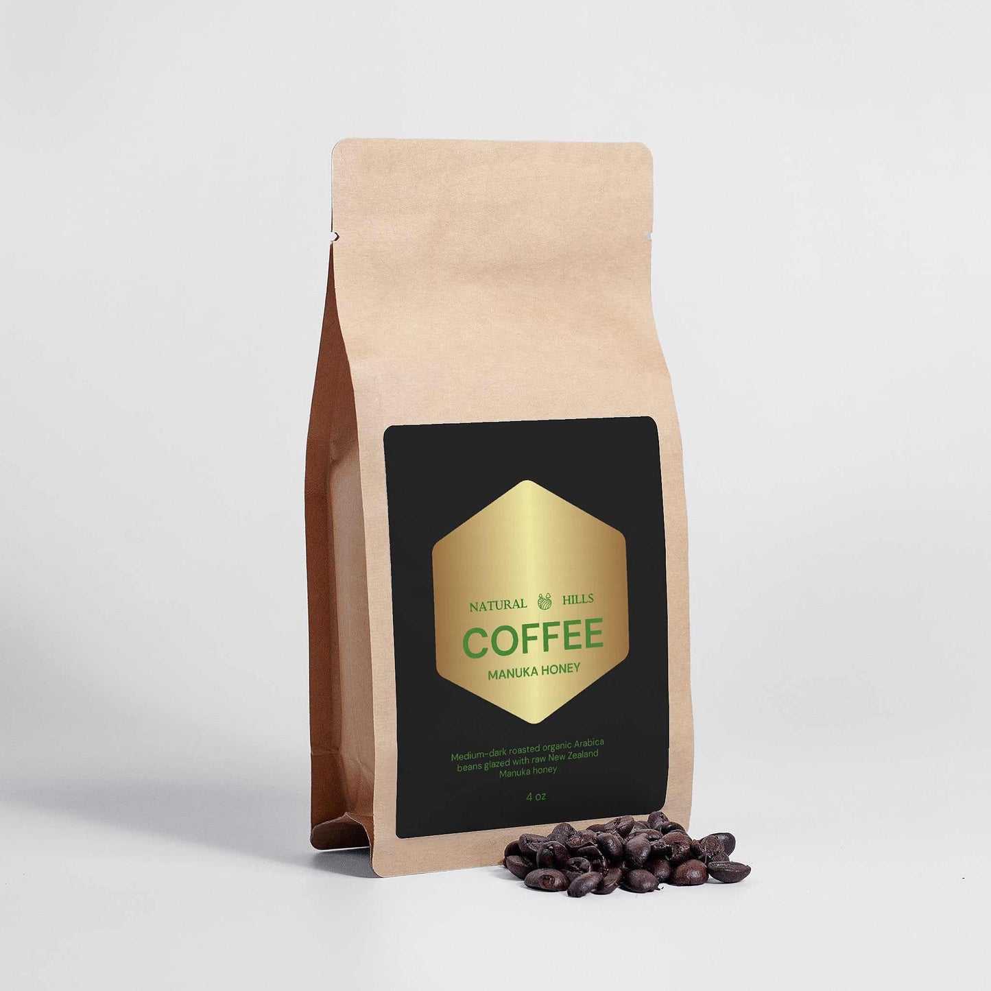 Manuka Honey Coffee 4oz