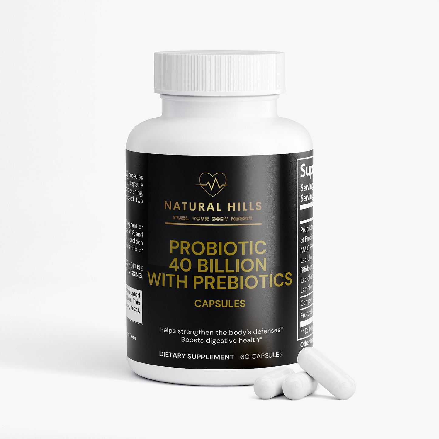 Probiotic 40 Billion with Prebiotics