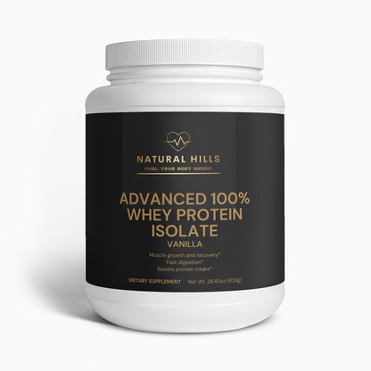 Advanced 100% Whey Protein Isolate (Vanilla)