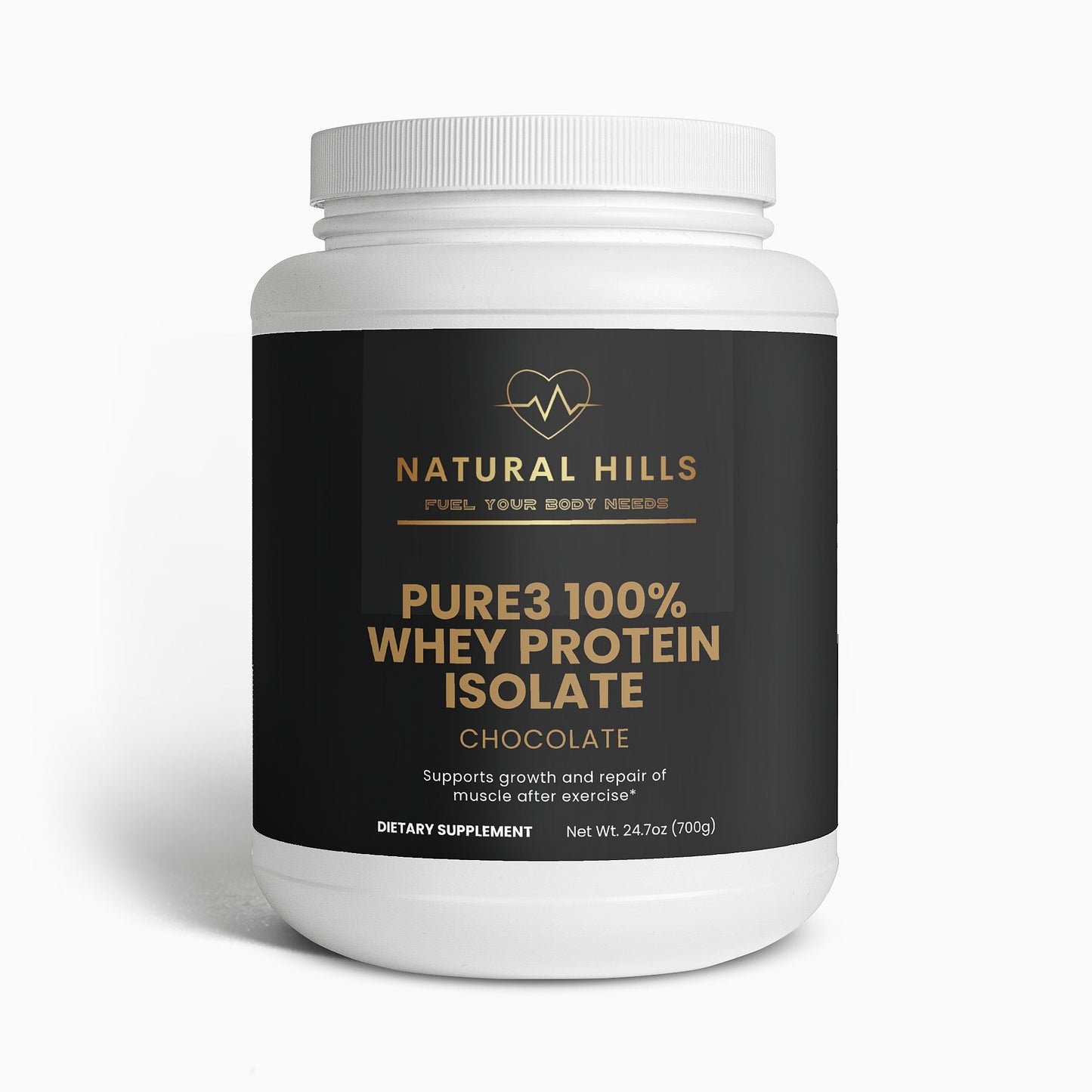Pure3 100% Whey Protein Isolate (Chocolate)