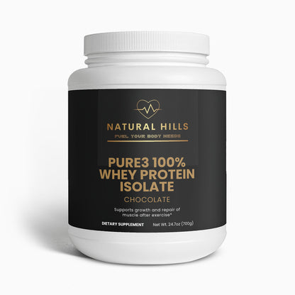 Pure3 100% Whey Protein Isolate (Chocolate)