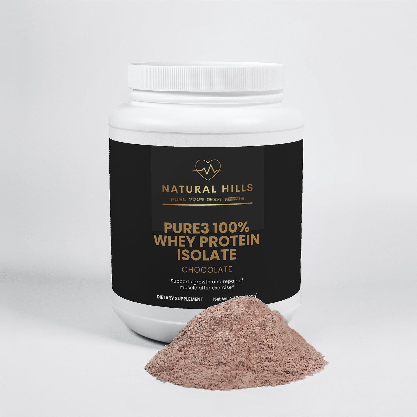 Pure3 100% Whey Protein Isolate (Chocolate)