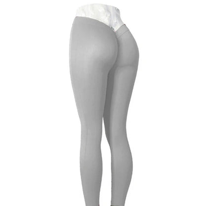 Nylon V Back Booty Yoga Pants for Women