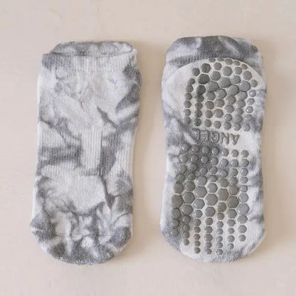 Breathable Tie-Dye Yoga Socks